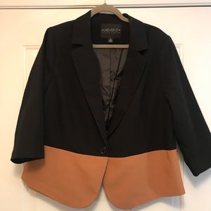 Black & Tan blazer!